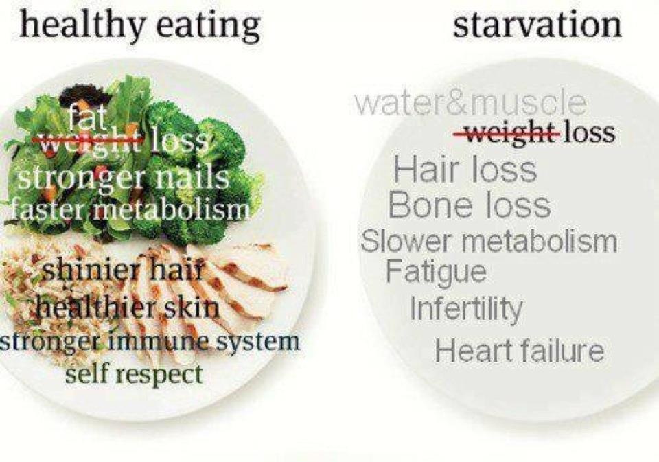 fat metabolism diet starvation mode